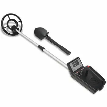 

Metal detector underground treasure finder digger kit hunter scanner gold search with shovel 160cm