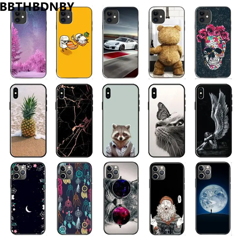 Для iphone 8 Plus чехол для 11 роскошный дизайн чехлы телефонов pro XS MAX 7 6 6S X 5 5S SE XR