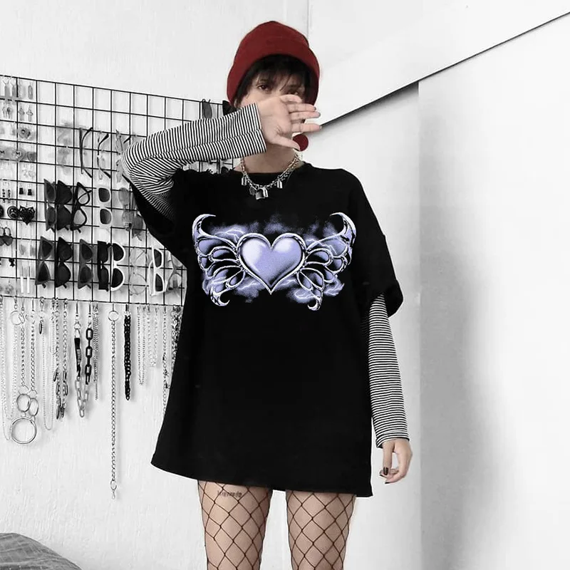 Meninas Amam Meu Swag T Camisa 100% Algodão Shopping Goth Trad Cena Emo Punk  Anime Hydro Bonito Estética Tamanho Grande 6xl T Presente - Camisetas Sob  Medida - AliExpress