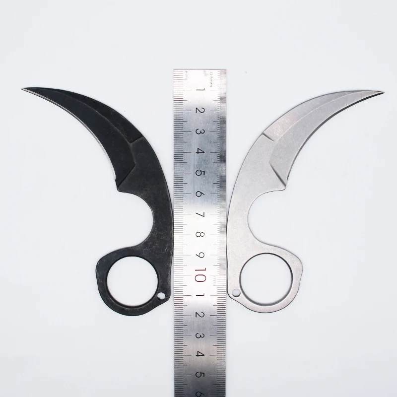 Bastinelli Коготь karambit нож с фиксированным лезвием 440C камень мыть лезвие стальной ручкой тактический карманный нож сувенирные ножи