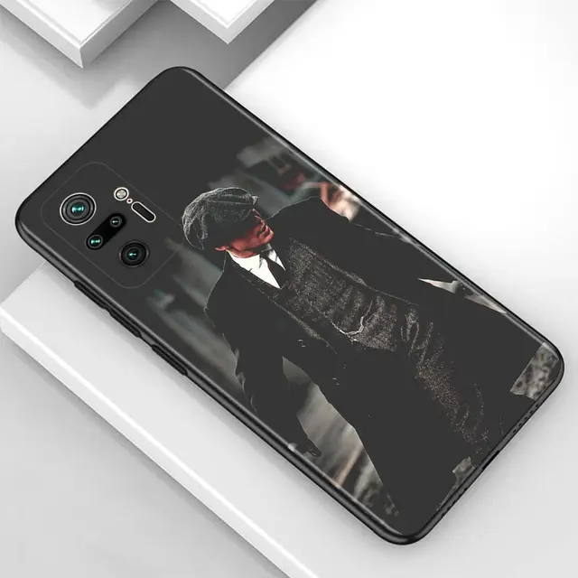 Phone case For Redmi Note 10 Pro Max 9 9s 9t 8t 7 Cover Soft Funda for Redmi K40 Plus 9A 9C 9T Coque Peaky Blinders B08