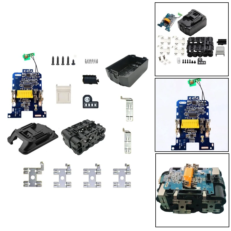 Case Charging Protection Circuit Board PCB for Makita 18V Battery BL1840 BL1850 BL1830 BL1860B LXT 400 | Инструменты