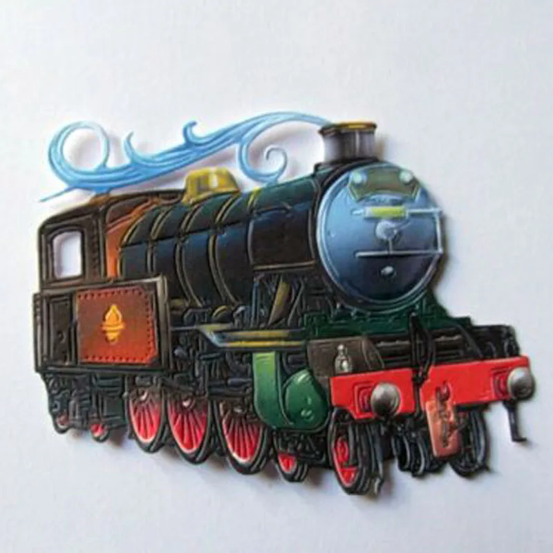 

Steam Train and Bus Love Dance Metal Cutting Dies 2019 New Craft Dies For Embossing Paper Card Making Scrapbooking Decoration