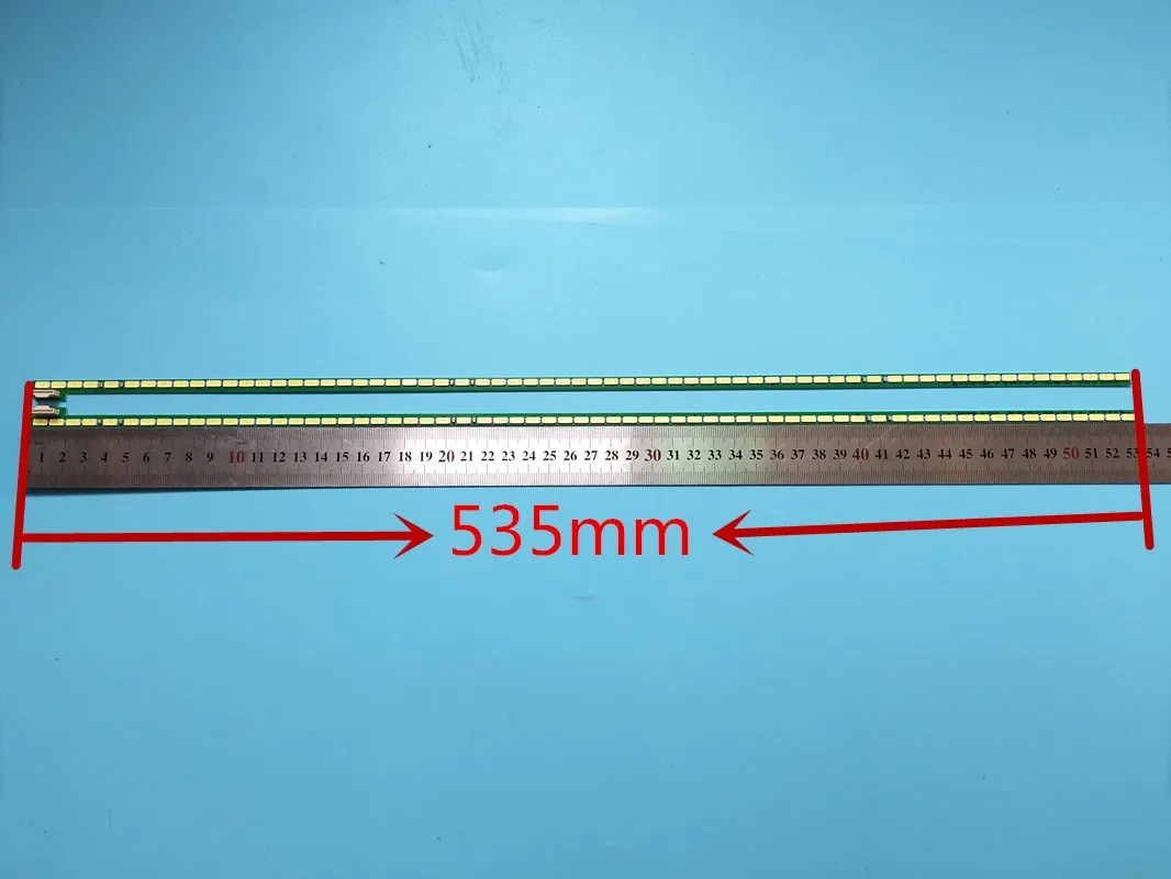 

2 шт./комплект, 66 светодиодов, 535 м, Рождественский свет для LG 49UF695V 6922L-0128A LC490EQE 6916l1722B 6916l1723B 49 V