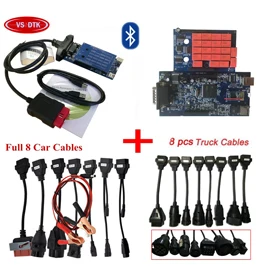 Bluetooth VD TCS CDP Bluetooth. R3 keygen/ V8.0 реле для delphis VD DS 150E CDP obd2 автомобильный грузовик диагностический инструмент+ автомобиль/Грузовик Кабели - Цвет: Bluetooth