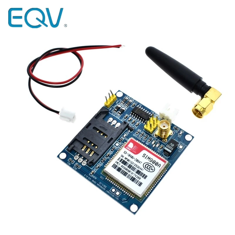 

SIM900A SIM900 MINI V4.0 Wireless Data Transmission Module GSM GPRS Board Kit w/Antenna C83