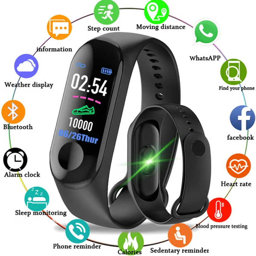 Смарт-часы дешевые мужские/женские/Детские Reloj шаг фитнес-Платер Smartwatch HR для