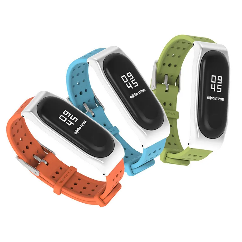 

Mi band 3 4 strap Silicone wrist Bracelet Strap Miband 3 4 Strap Wristband Smart Band mi band3 For Xiaomi Mi Band 3 4 D5