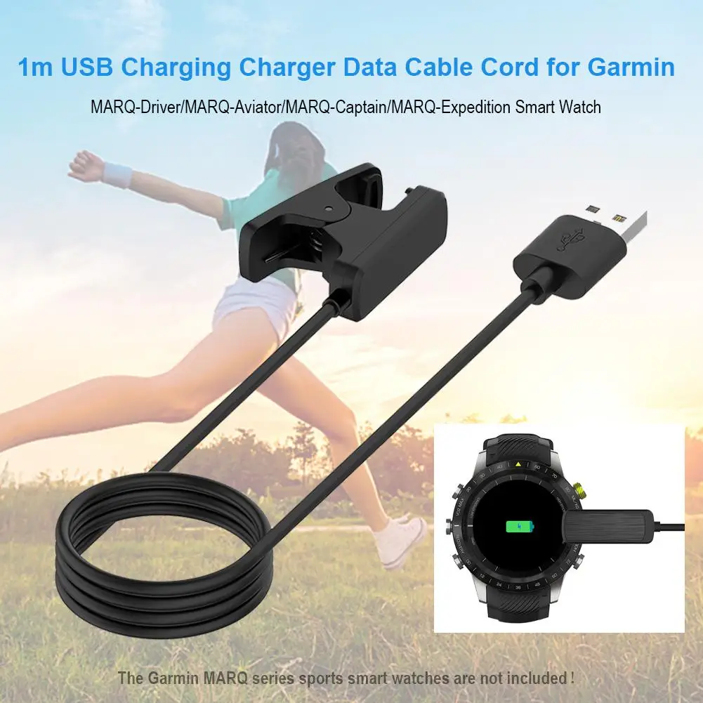 Rondaful 1 м usb-кабель для зарядки и передачи данных для Garmin MARQ-Driver/MARQ-Aviator/MARQ-Captain/MARQ-Expedition Smart Watch