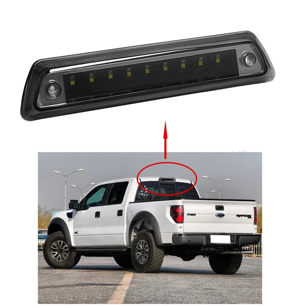 Для Ford F-150 пикап светодиодный задний грузовой фонарь 3-й третий тормозной светильник задние фонари сигнальные огни автомобиля тип 2009