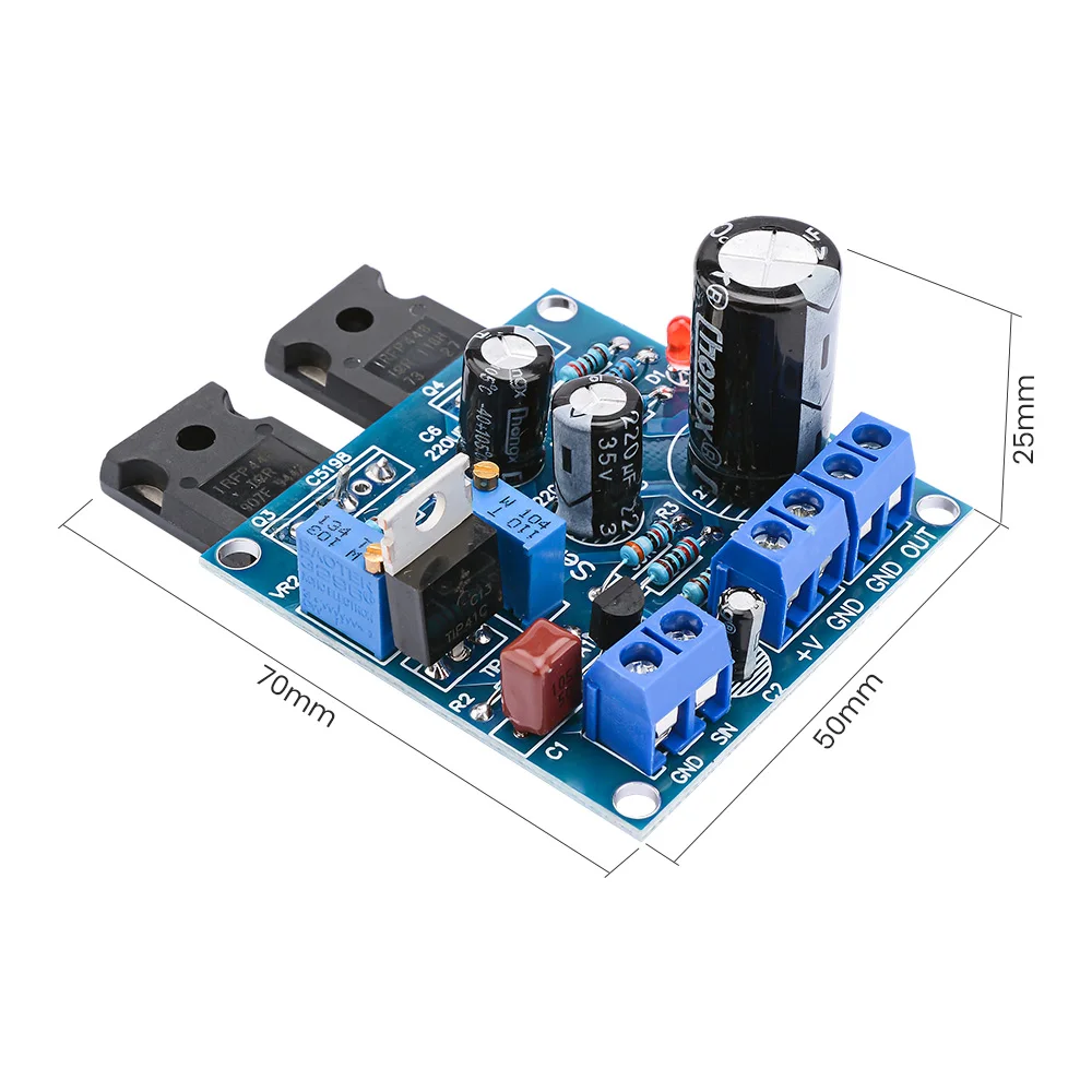 AIYIMA 1 Paar 1969M FET Galle Power Verstärker Bord 25W + 25W 1969 IRFP448 Rohr Verstärker Hause sound Theater DIY Super 1875 3886 AMP