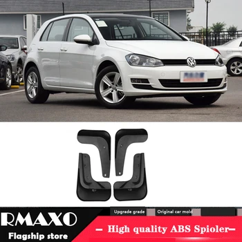 

For GOLF 7/MK 7 2014-2018 Mudflaps Splash Guards Front With the color and rear Mud Flap Mudguards Fender Modified special