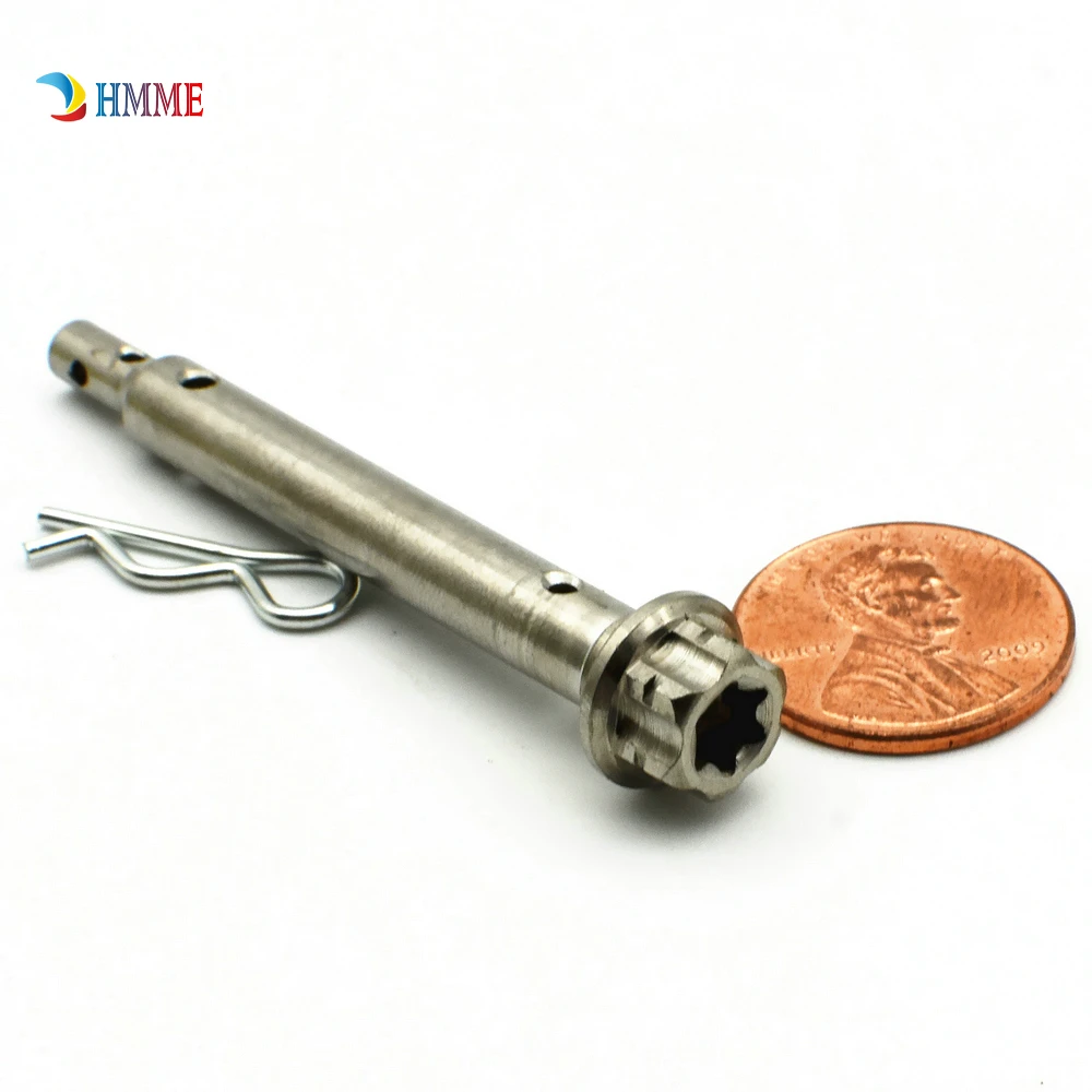 Titanium bolts Caliper Lining Titanium color  (13)