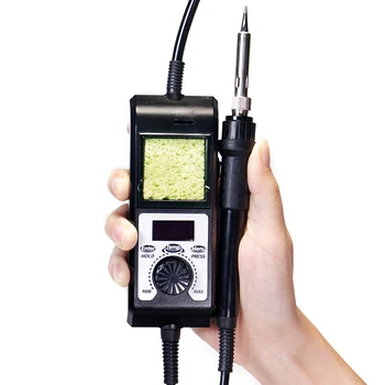 

Dropship Adjustable 60W Soldering Iron Station Temperature Soldering Station Detachable Bracket Portable Electronic Solder New