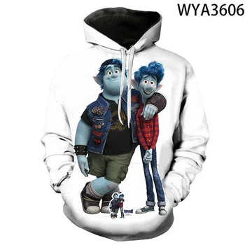 

Fashion Casual Movie Onward New Hoodies 3D Printed Men Women Children Comic Sweatshirts Pullover Streetwear Hooded Casual Tops
