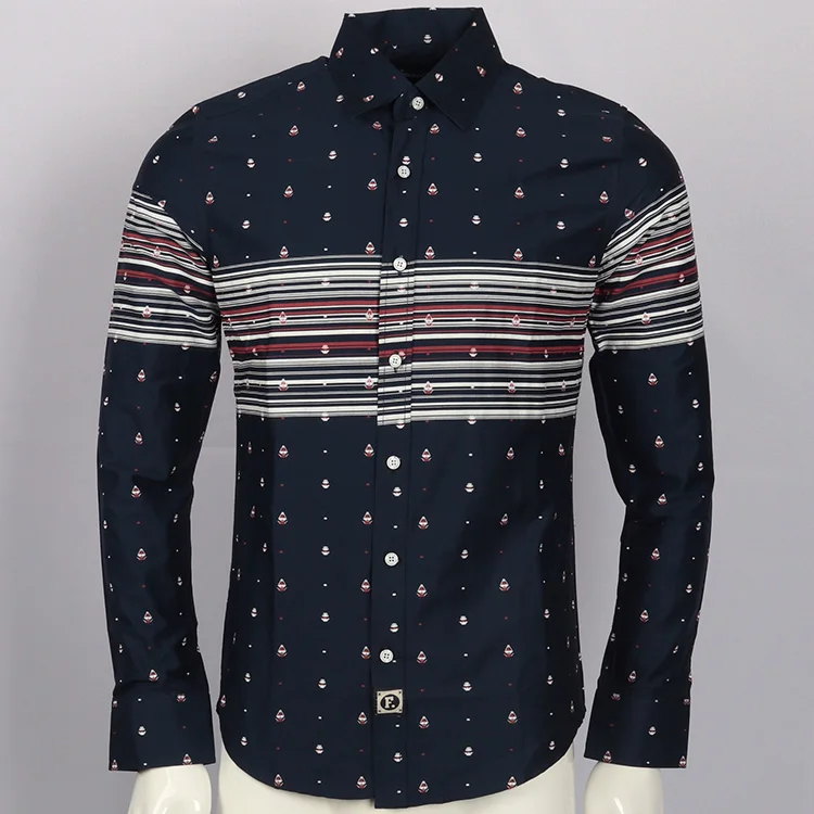 Рубашка с вышивкой camisa masculina, мужские рубашки с длинным рукавом, хлопковые рубашки, мужские рубашки с вышивкой - Цвет: Оранжевый
