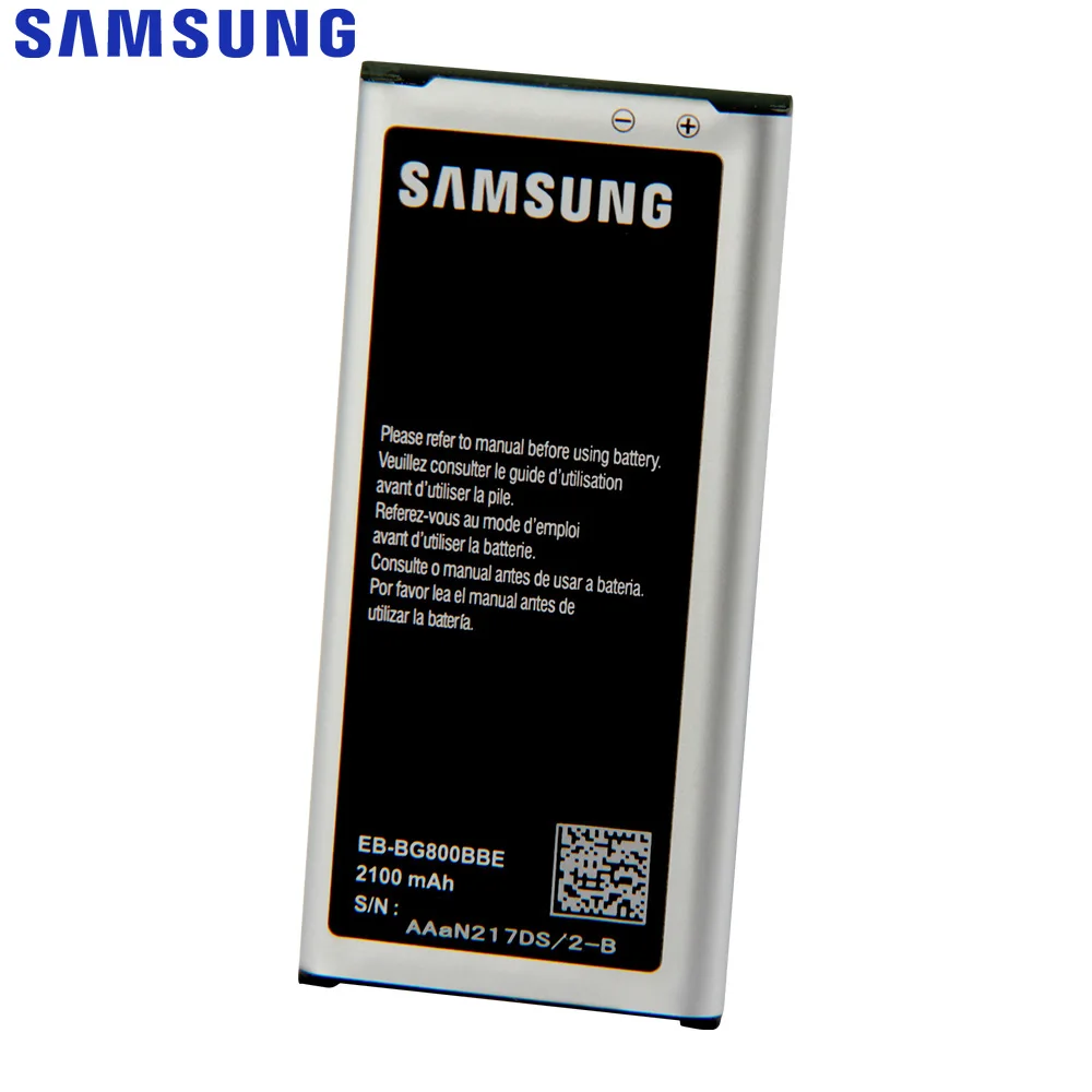 Оригинальный сменный аккумулятор Samsung для Galaxy S5 mini G870a G870W SM G800FS5MINI EB BG800BBE BG800CBE с NFC