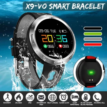 

Waterproof bluetooth Smart Bracelet Android iOS Multifunction Sport Fitness Tracker Watch (Black/Green/Red/Silver)