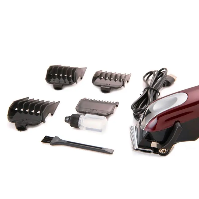 Portable USB Charging Men Electric Hair Clipper Engraving Haircut Machine