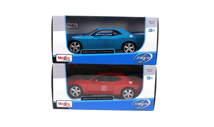 Maisto 1:24 Dodge Challenger Racing модель автомобиля из сплава, модель автомобиля, украшение автомобиля, коллекция, Подарочная игрушка