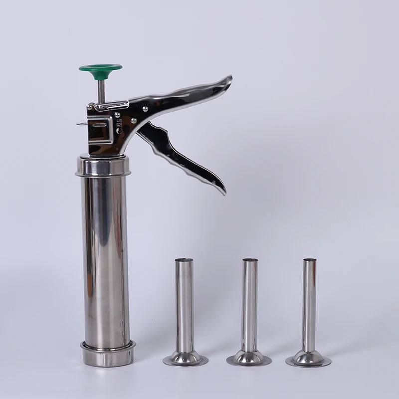 Beef Jerky Gun Kit Stainless Steel Sausage Stuffer Maker Small Valume