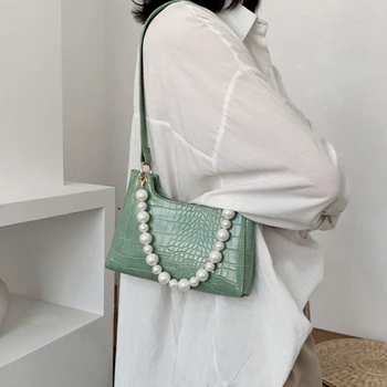 

Vintage Alligator Crocodile Pattern Flap Shoulder Bag Luxury Handbags Designer Bags Mini PU Leather Messenger Bag Phone Purse