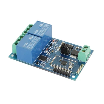 

12V 2CH Bluetooth Relay Module ligent Home Mobile APP Remote Control Dual Circuit Bluetooth Relay Module