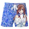 CLOOCL Men Shorts Anime Quintuplets Quintessential 3D Print Sports Shorts Fashion Casual Summer Beach Shorts Drop Shipping 5