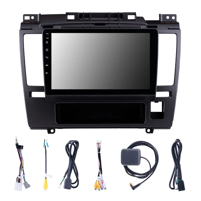 Discount Fit for Nissan Tiida 2005 2010 car GPS Bluetooth Radio Android 8.1 4-core CPU 2.5D tempered explosion-proof HD screen Head Unit 3