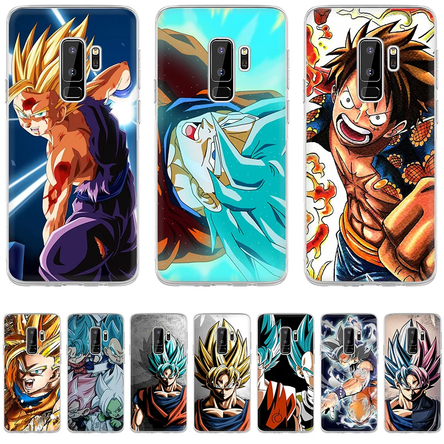 Чехол для телефона Dragon Ball Goku DragonBall Samsung Galaxy Note 8 9 10 S10 S10e S7 Edge S8 S9 Plus чехлы из ТПУ |