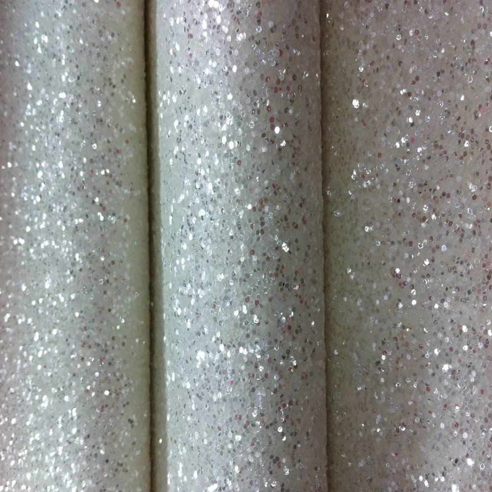 10-meters-White-Mix-Silver-Chunky-Glitter-Wallpaper-Sparkly-Rough-Glitter-fabric-Grade-3-Extra-Thick