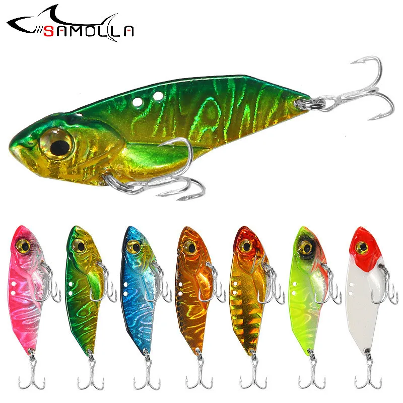 

VIB Fishing Lures 2019 Weights 7-15g Metal Jig Isca Artificial Metal Lure Fishing Tackle Articulos De Pesca Fake Fish Bass