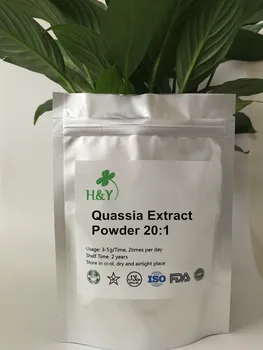 

150-1000g Free shipping hot selling Natural Quassia extract Powder 20:1