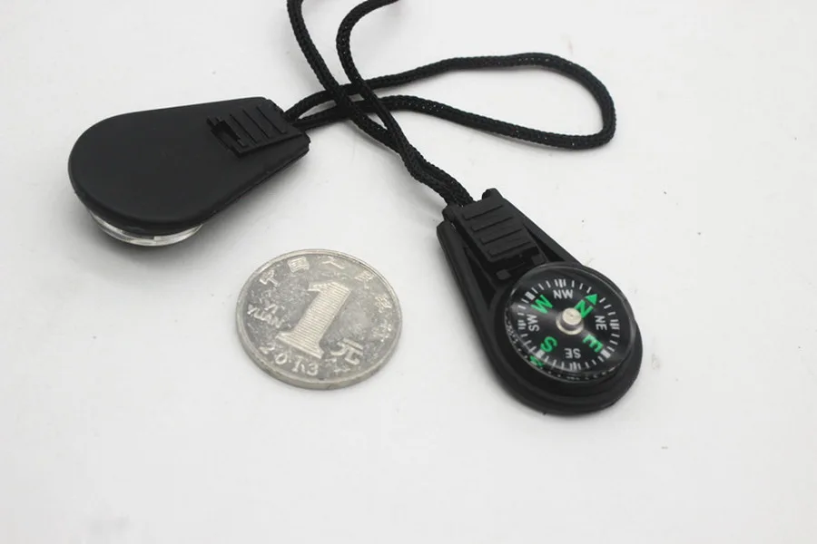 Description Picture 5 of itemby dhl or fedex 1000pcs NEW Pull Mini Compass Backpack Bag Strap Charm Sport