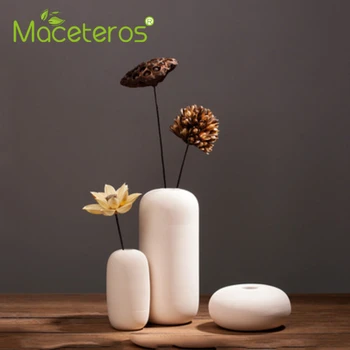 

New Modern Creative Style Ceramic Vase Ornaments Simple Ins Home Flower Arrangement Vase Living Room Garden Decoration Supplies