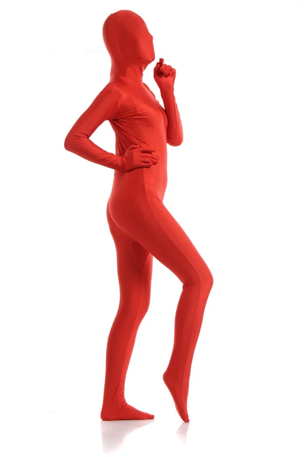Высокое качество спандекс Zentai для всего тела Облегающий комбинезон унисекс