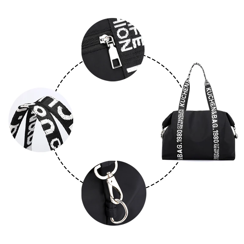 WOBAG, Женская многофункциональная сумка для багажа, дорожная сумка, большая вместительность, Oxofrd Tote, переносная сумка для багажа, повседневная сумка