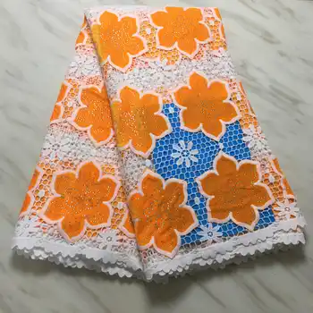 

2019 Latest Velvet sequined lace fabric French Nigerian Lace Fabrics High Quality STONES African Lace Fabric Wedding