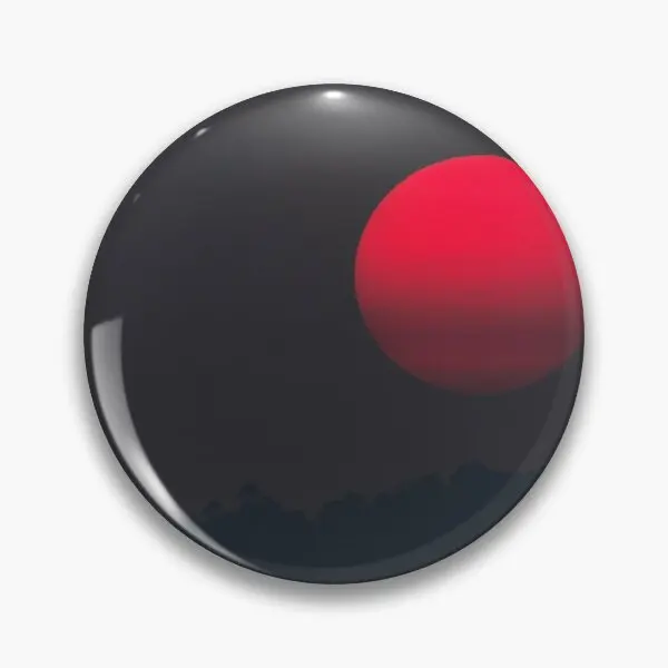 

Настраиваемая мягкая металлическая брошь в виде Красной Луны на булавке, забавная металлическая брошь на воротник для влюбленных, творческий декоративный значок для одежды, женский модный милый значок