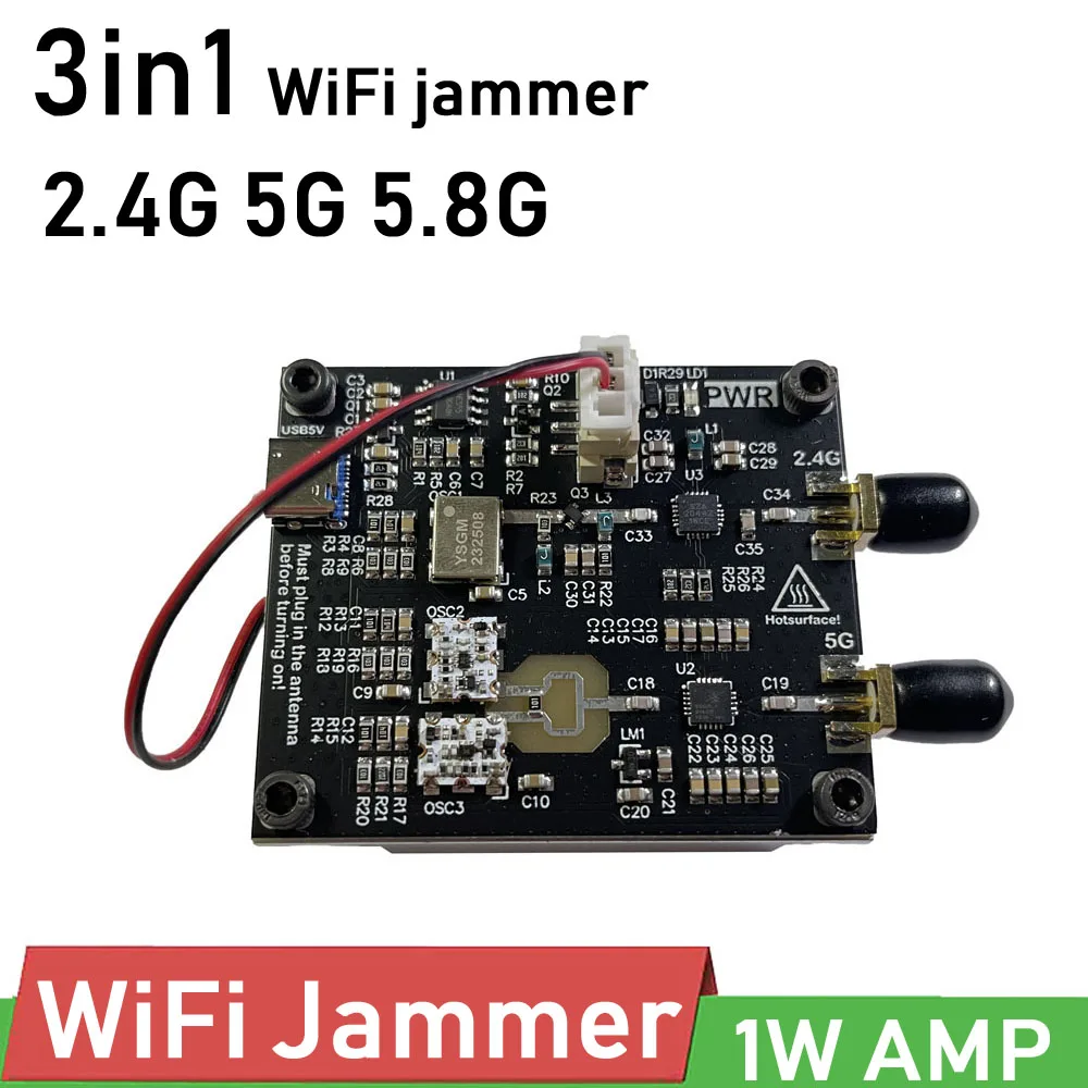 WiFi blocking signal Blocker 2.4G 5.2G 5.8G 2.4Ghz 5Ghz 5.8Ghz