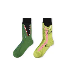 Для мужчин прилив бренд персональные модные хлопковые носки средней длины ноги носки для девочек