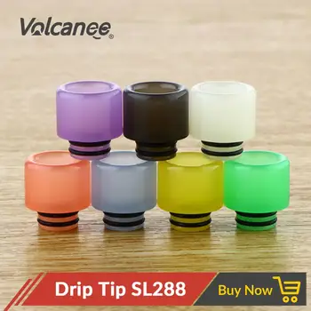 

Volcanee Colorful Luminous 510 Drip Tip for 510 Thread RDA RTA Atomizer Electronic Cigarette Vape Accessories