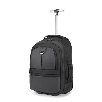 

ARCTIC HUNTER Trolley Backpack with Wheels ,45L Carry on Hand Luggage Travel Backpack Laptop Backpack for Men and Women