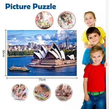 

Adults Puzzles 1000 Piece Large Puzzle Game Interesting Toys Personalized Gift Educational Home baby toys jigsaw puzzle игрушки