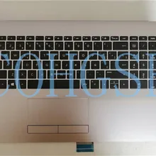 Чехол для ноутбука, подставка для рук, серебристый, для hp 15-BR 15-BW 15-BS 250 255 G6 AP204000621 SP/LA