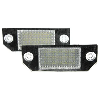 

2pcs 24 LEDs Car Number License Plate Light for Ford Focus 2 C-Max Ford Focus MK2 2003 2003 - 2019