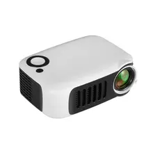 A2000 Домашний Мини пико-проектор Led развлекательная поддержка Hd проектор подсветка оптических линз многофункциональный интерфейс белый