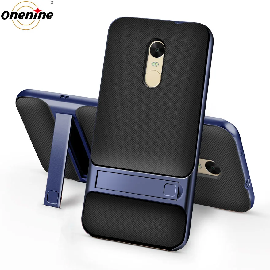 Задняя крышка телефона для Xiaomi Redmi Note 4X, чехол, 3D подставка, PC, TPU, 360, защитный силиконовый чехол, Note 4 Global Ver, Note4X, Note4 - Цвет: Royce Navy