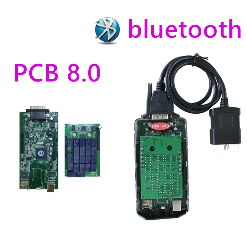 with Bluetooth pcb8 Veque реле WOW CDP SNOOPER зеленые печатные платы wow программное обеспечение+ 2015r3 keygen,00 Keygen добавить больше моделей автомобилей диагностический инструмент - Цвет: with Bluetooth pcb8