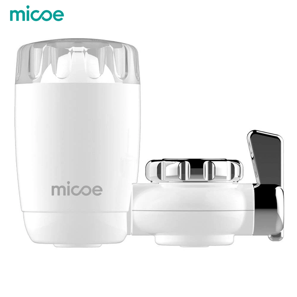 

Micoe Water Purifier Filter Faucet Filtration System with Washable Ceramics Filter Core (faucet filter H-HC702)